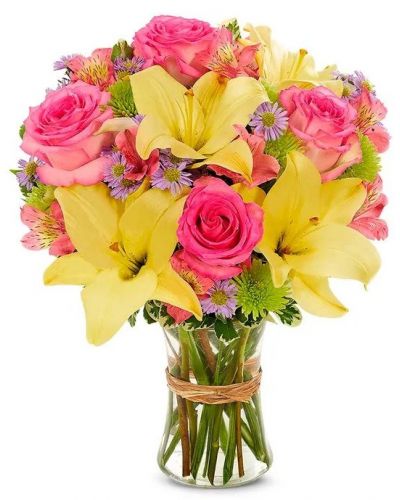 <hr />
<hr />
<p><strong>Celebrate them with this vibrant mix of colorful flowers, guaranteed to make anyone smile with delight as you wish them happy birthday.</strong></p>
